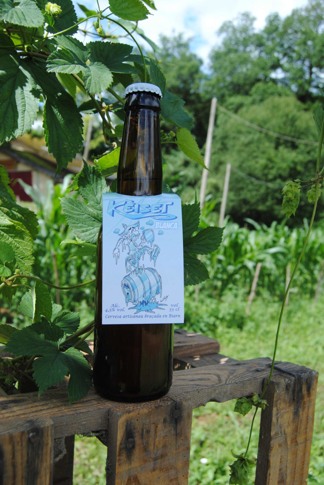 Bière artisanale blanche 33cl Bière artisanale blanche 33cl
