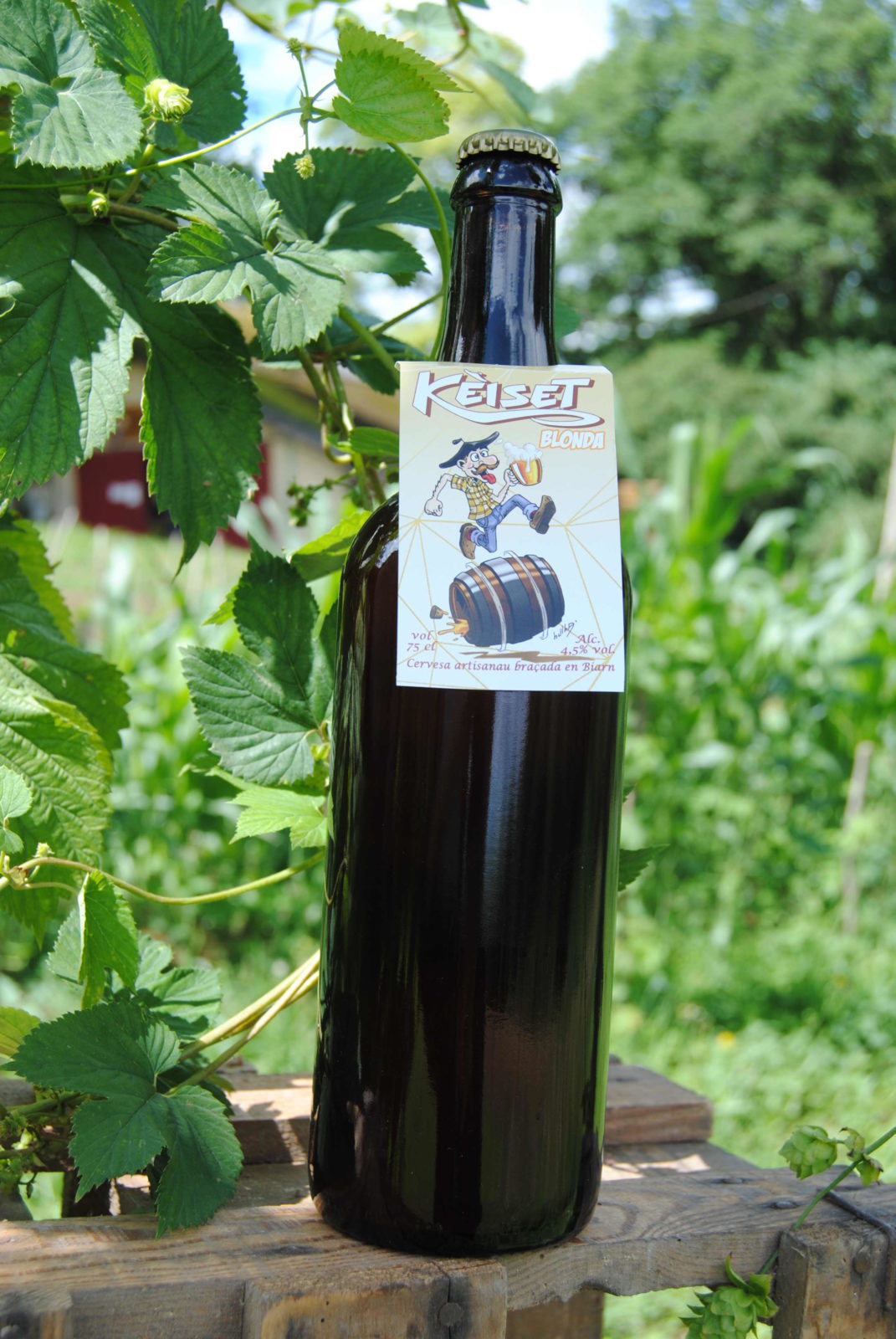 Bière artisanale blonde 75cl Bière artisanale blonde 75cl