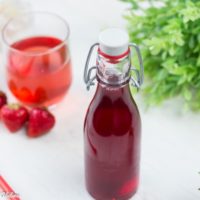 Sirop de fraise